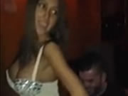 SH bósnio vagabunda maca lap dance com bico slip